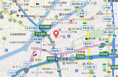 【地図】 | ラグゼ江戸堀