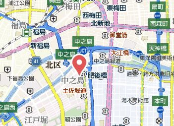 【地図】 | フラッグス肥後橋