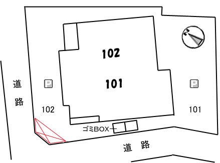ラポート・アミの区画図