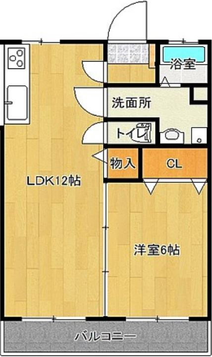 組坂ビルNo9【キャッシュバック対象物件】の間取り