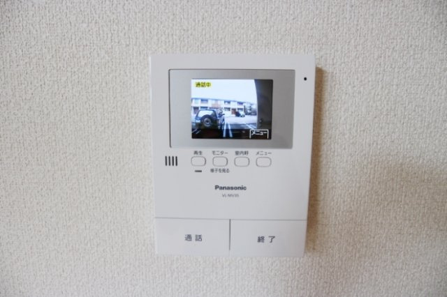 オーシャン小郡【キャッシュバック対象物件】のセキュリティ|モニターホンです