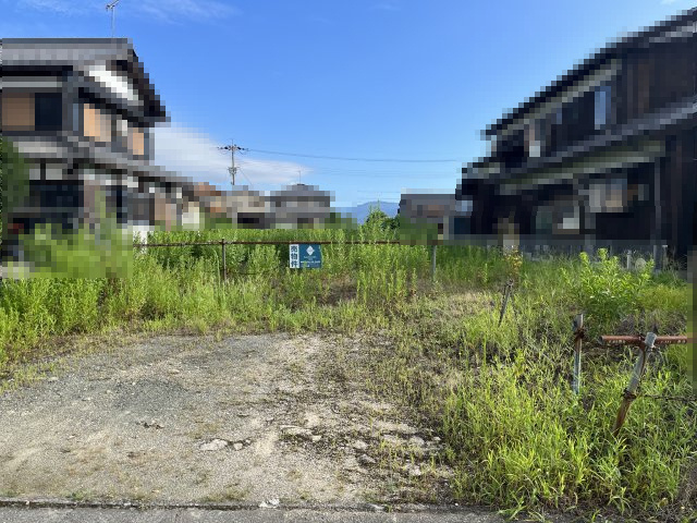 高島市今津町弘川115坪土地の外観|100坪以上ありますので、駐車場やお庭がゆったり確保できます！