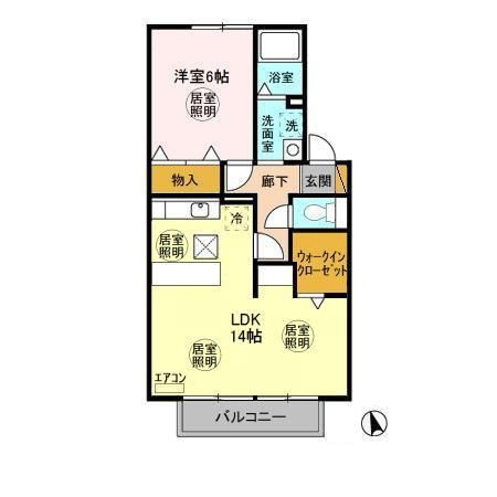 【間取り】 | アルカイックシャトー　北館