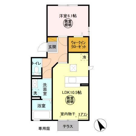 【間取り】 | ヴェルデコリーナ　壱番館
