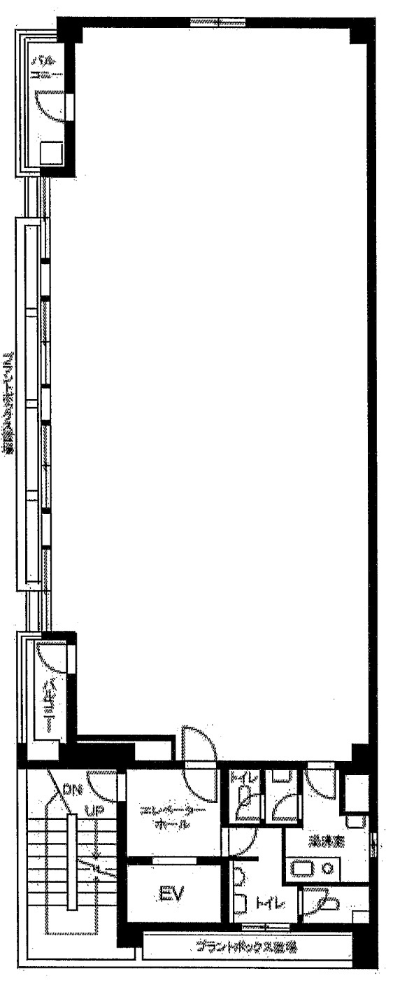 扇ビルの間取り