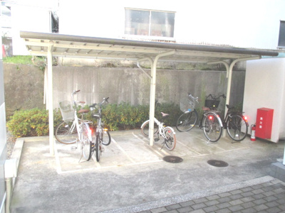 【駐車場】 | メロディーハイツ市川 | 駐輪スペース