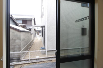 【展望】 | コンフォート小川 | リビングからバルコニー側の眺望です