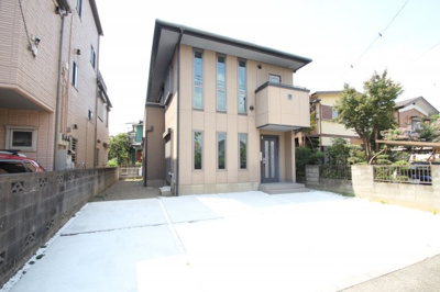 【外観】 | 海老名市社家　リフォーム軽量鉄骨造戸建て【仲介手数料無料】 | 旧積水ハウス施工　軽量鉄骨造　