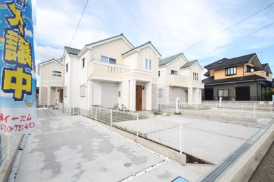 【外観】 | 5ＬＤＫ！海老名市大谷南2丁目  1号棟　新築戸建　全5棟【仲介手数料無料】 | 全5棟