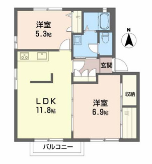 【間取り】 | ヴィオラS　A・B棟
