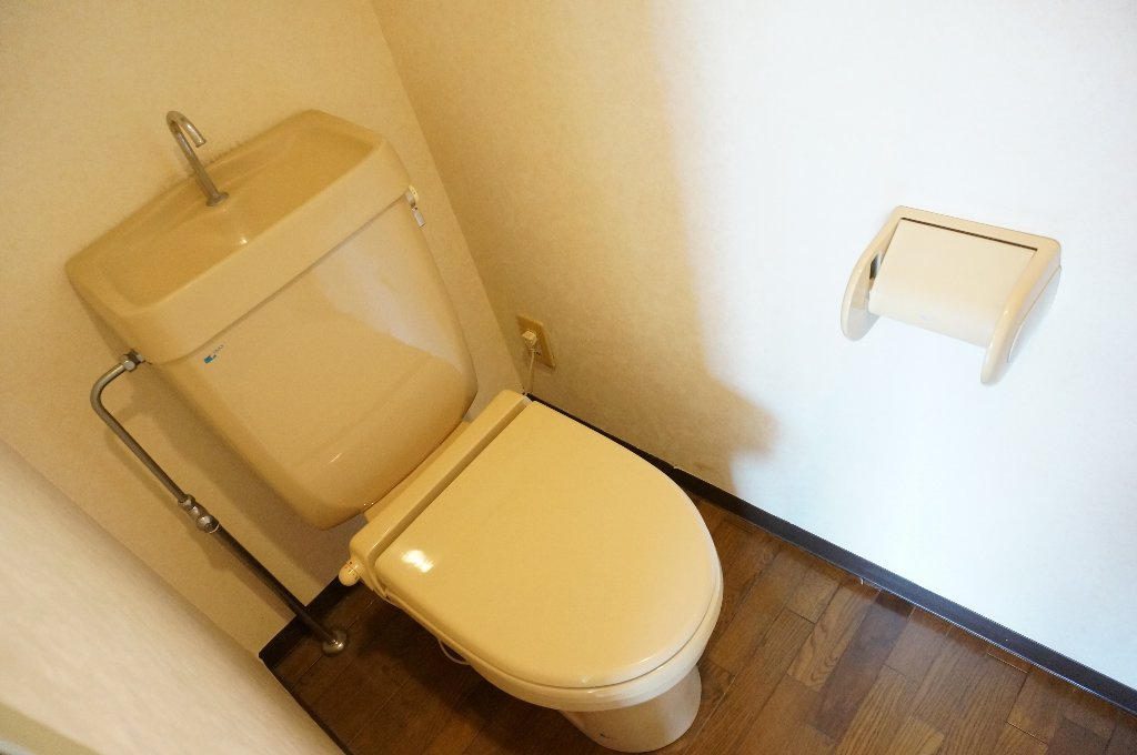 熊本市中央区帯山３丁目の賃貸マンションのトイレ