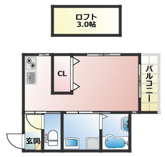 【間取り】 | Bow Long Kamisawa