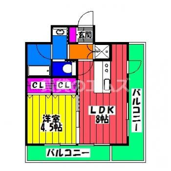 【間取り】 | プライムアーバン博多 | プライムアーバン博多の間取り