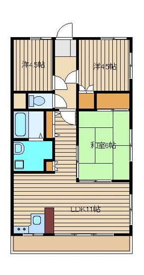 【間取り】 | ユートピアハイム