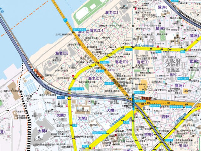 【地図】 | ルミエール海老江