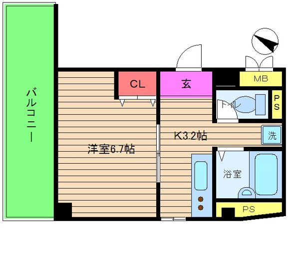 【間取り】 | 八幡ハイツ