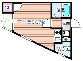 【間取り】 | メニュール新福島マンション