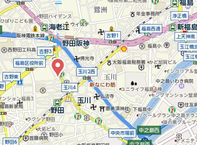 【地図】 | メゾン西梅田