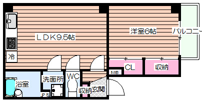 【間取り】 | プリーゼントA