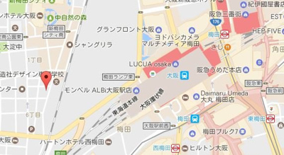 【地図】 | トモドール北梅田