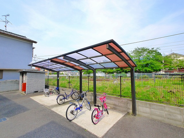 シャルマン・Fのその他共用部分|駐輪場です