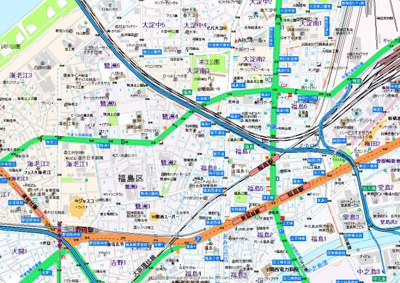 【地図】 | エスリード福島第5