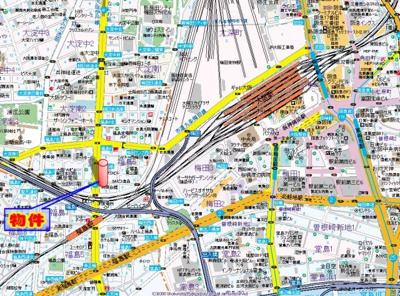【地図】 | エスリード福島駅前