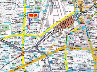 【地図】 | エステムプラザ梅田ＷＥＳＴ