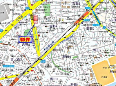 【地図】 | ＡＲＲＯＷ　ＦＩＥＬＤＳ弐番館(アローフィールズニバンカン)