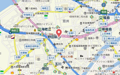 【地図】 | アルグラッド野田阪神