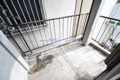 【バルコニー】 | 善根寺町４丁目貸家