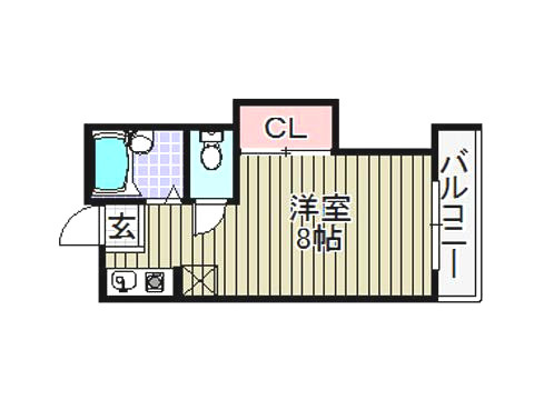 JMオレンジハイツの間取り