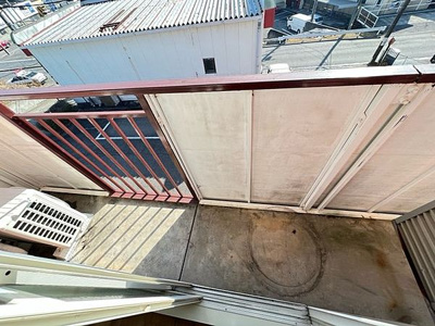 【バルコニー】 | JMオレンジハイツ | 落ち着いた時間を過ごせるバルコニーです