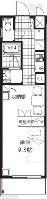 ウィステリア新大阪の間取り