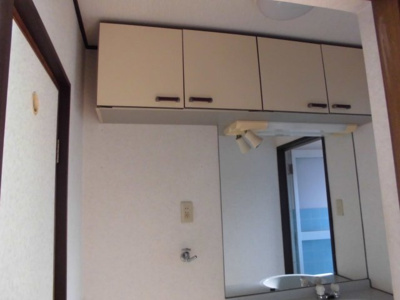 【洗面所】 | コーポ今福 | 洗面所収納