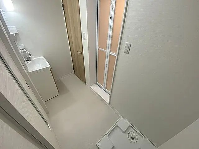 フリックコート三宮の洗面所
