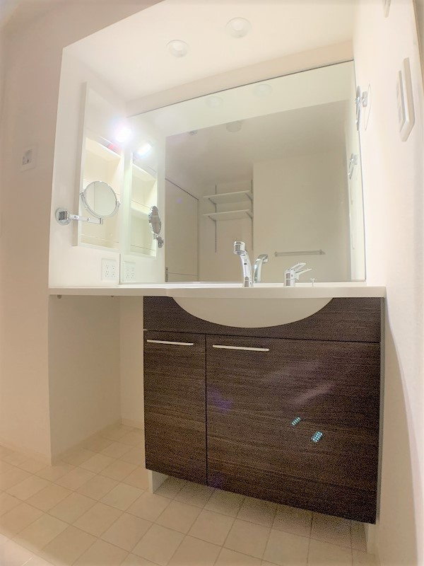 オーベル向中野Aの独立洗面台