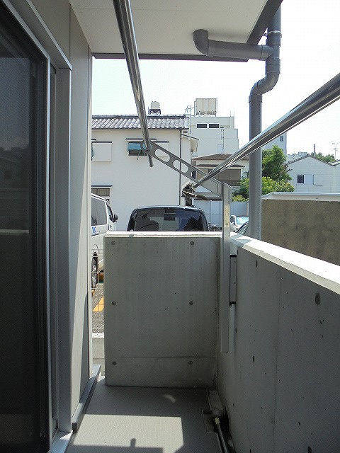 CLASS・Yのバルコニー|外からの目が気にならないバルコニーで洗濯物が干せます