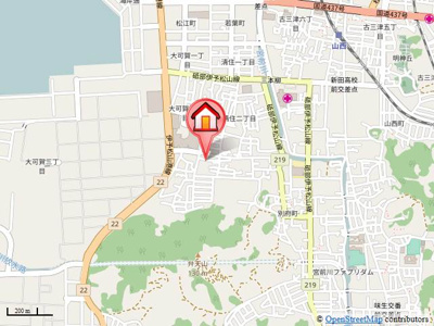 【地図】 | ロイヤル・メゾンA棟