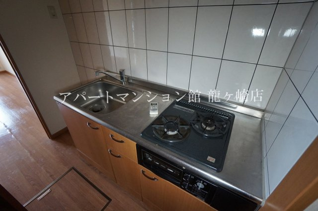 フラワーハイツ龍ヶ崎のキッチン