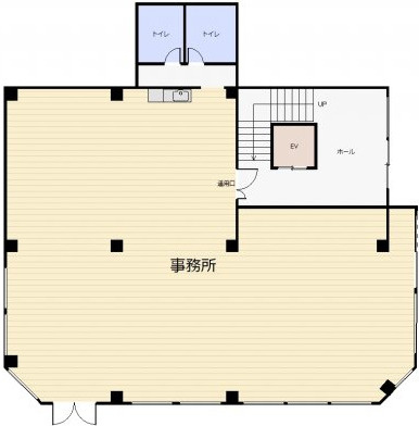 城南ビルの間取り