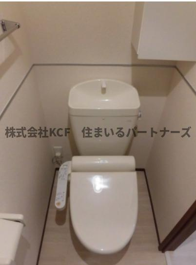 ビエント　B棟のトイレ|清潔感のあるトイレです
