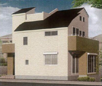 【外観パース】 | 柏市つくしが丘2丁目