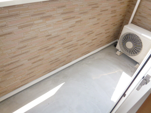 プリムローズうえまつⅡのバルコニー