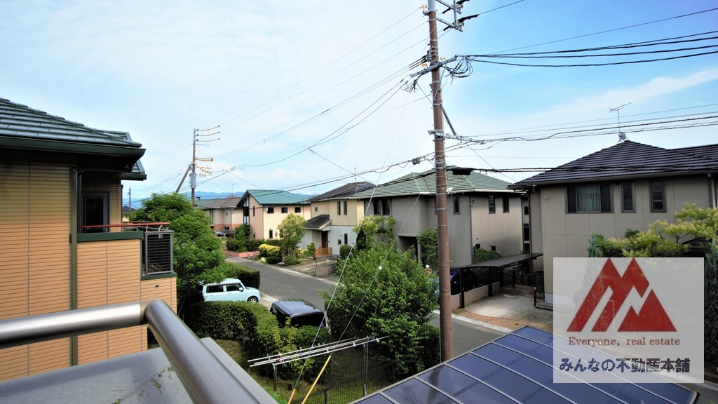 久留米市宮ノ陣４丁目の中古一戸建の展望|閑静な住宅地にございます。