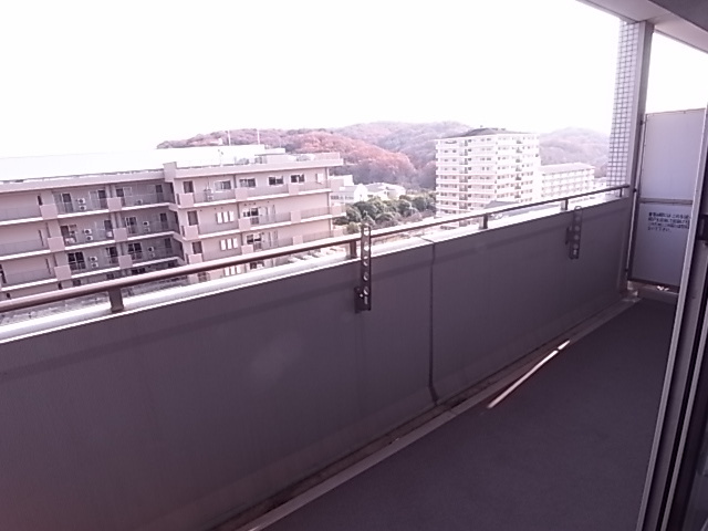 学園シティコートのバルコニー|学園シティコート