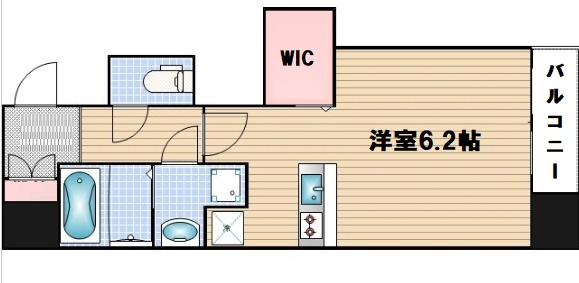 【間取り】 | グランデージ難波南