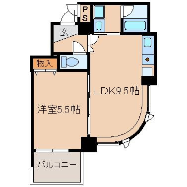 【間取り】 | アルプス西梅田