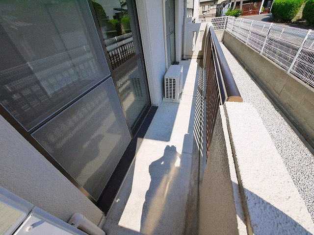 グレイス四条大路のバルコニー|陽当たり良好なバルコニーです
