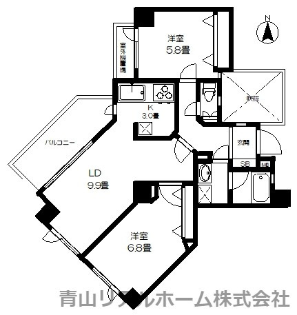 【間取り】 | パレ・プラス大井町